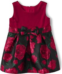 baby girls' one size and toddler sleeveless holiday dressy dress