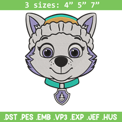 everest dog embroidery design, paw patrol embroidery, embroidery file,anime embroidery, anime shirt,digital download