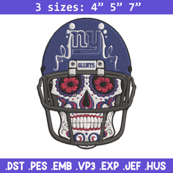 new york giants skull embroidery design, new york giants embroidery, nfl embroidery, sport embroidery, embroidery design