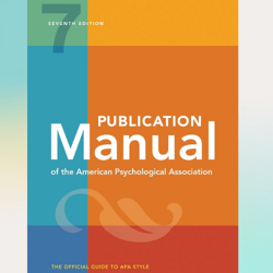 publication manual of the american psychological association - 7th edition