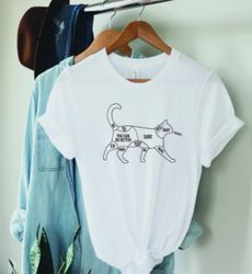 Cat Petting Guide Shirt, Cat Lover Gifts, Animal Lover Shirt , Meow Shirt, Cat Bestfriend Shirt, Cute Kitty Tee, Kitten