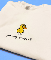 got any grapes duck shirt