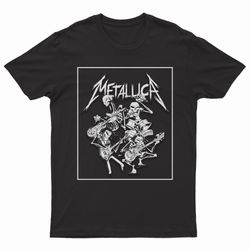 metallica music rock festival world tour 2024 heavy metal rock band merch shirt unisex clothing trending tee bootleg