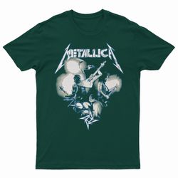 metallica music rock festival world tour 2024 heavy metal rock band merch shirt unisex clothing trending tee bootleg