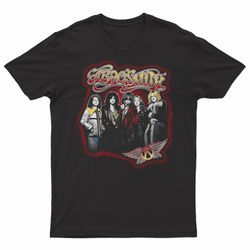 aerosmith the black crowes farewell tour 2024 heavy metal hard rock band concert merch shirt unisex trending tee bootleg
