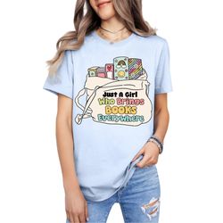 cute fun trendy bookish book lover outfit gift for bookworm trendy unisex trending shirt