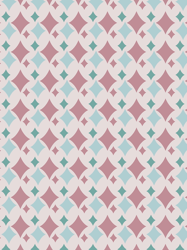 colorful diamond shapes modern maximalist pattern deep pink graphic