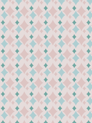 colorful diamond shapes modern maximalist pattern pale pink graphic