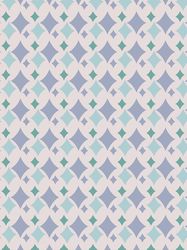 colorful diamond shapes modern maximalist pattern pigeon blue graphic