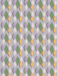 colorful preppy diamond shapes modern maximalist pattern blue gray graphic