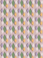 colorful preppy diamond shapes modern maximalist pattern gray pink graphic