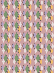 colorful preppy diamond shapes modern maximalist pattern pink graphic