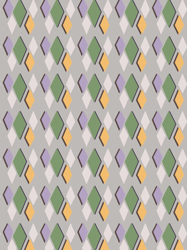 colorful preppy diamond shapes modern maximalist pattern taupe graphic