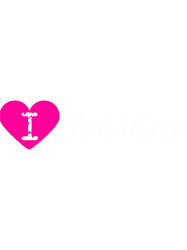 i heart sheldonlove sheldon fitted vneck