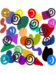 swirls and shapes