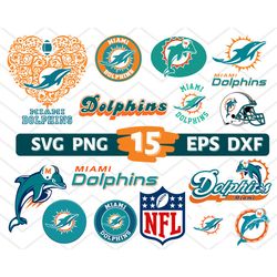 digital download, miami dolphins logo, miami dolphins svg, miami dolphins clipart, miami dolphins cricut