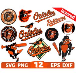 digital download, baltimore orioles svg, baltimore orioles logo, baltimore orioles clipart, baltimore orioles cricut