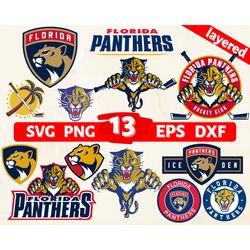 digital download, florida panthers logo, florida panthers svg, florida panthers clipart, florida panthers cricut