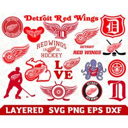 digital download, detroit red wings svg, detroit red wings logo, detroit red wings cricut, detroit red wings png