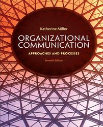 organizational communication approaches and processes seventh edition