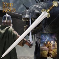 lords of the ring handmade theoden herugrim replica sword groomsmen gift/gift for boyfriend/gift for husband/ best chris
