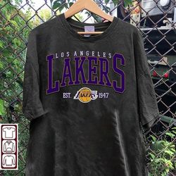 los angeles lakers sweatshirt, vintage style los angeles lakers shirt, nba sweatshirt, los angeles lakers nba shirt