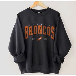 denver broncos sweatshirt, vintage style denver broncos shirt, nfl sweatshirt, denver broncos nfl shirt