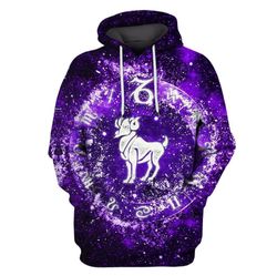 zodiac aries hoodie 3d, personalized all over print hoodie 3d
