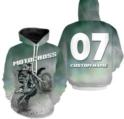 motorcycle off-road dirt racing hoodie 3d, personalized all over print hoodie 3d