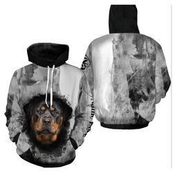 love rottweiler hoodie 3d, personalized all over print hoodie 3d y15