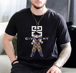 givenchy goku - dragon ball z fan gift t-shirt