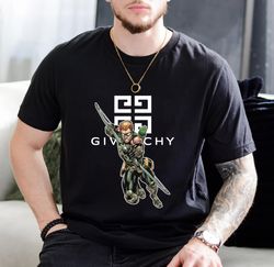 givenchy green arrow fan gift t-shirt