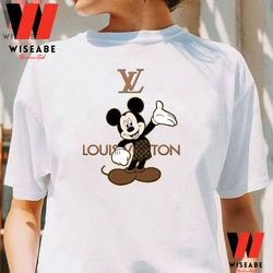 cheap disney louis vuitton mickey mouse shirt, louis vuitton t shirt women, unique mothers day gifts