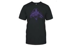 black bray wyatt moth uv reactive t-shirt