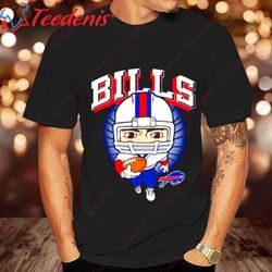 buffalo bills gummy player preschool t-shirt, best gifts for bills fans