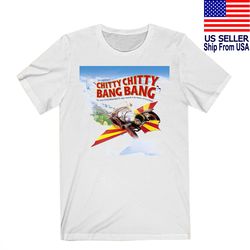 Chitty Chitty Bang Bang Broadway Musical Men's White T-shirt Size S To 3xl8086
