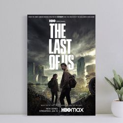 the last of us movie poster, wall art film print, art poster for gift, halloween decor poster, halloween gift for men po