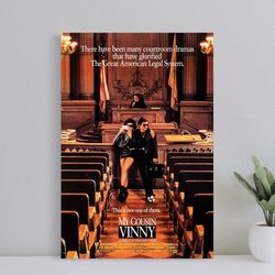 my cousin vinny movie poster, wall art film print, art poster for gift, halloween decor poster, halloween gift for men p