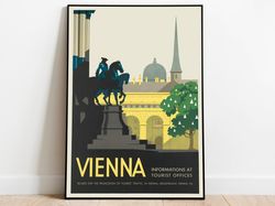 vienna print wall art poster art framed art prints hanger framed print canvas print wall art poster vintage gallery wall