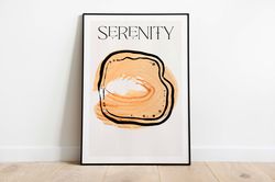 watercolor minimalist wall art print framed art nursery wall decor canvas painting mid century modern art print home wal