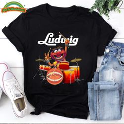 awesome muppet drum ludving tshirt, muppet vintage t-shirt, man or muppet shirt, muppets shirt, funny muppets shirt, ret