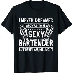 sexy bartender t-shirt