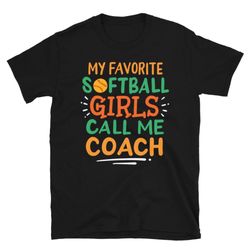 softball coach t-shirt