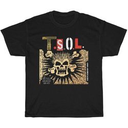 t.s.o.l punk rock band t-shirt