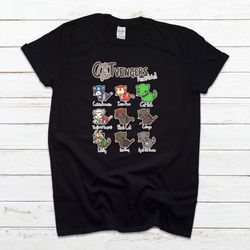 catvengers marvel comic cat kitten t shirt 1794