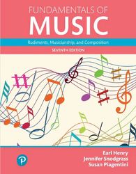 fundamentals of music rudiments, musicianship, and composition 7th edition by earl henry