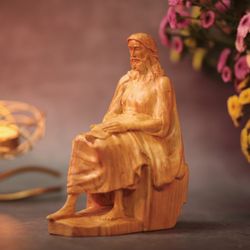 jesus christ preaching statue catholic gifts religious gifts christian gifts catholic ornaments fall decor jesus figurin