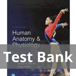 human anatomy and physiology 11th edition marieb test bank 9780134580999