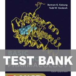 basic and clinical pharmacology 15th edition test bank 9781260452310