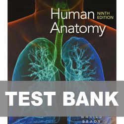 human anatomy 9th edition marieb test bank 9780135168059